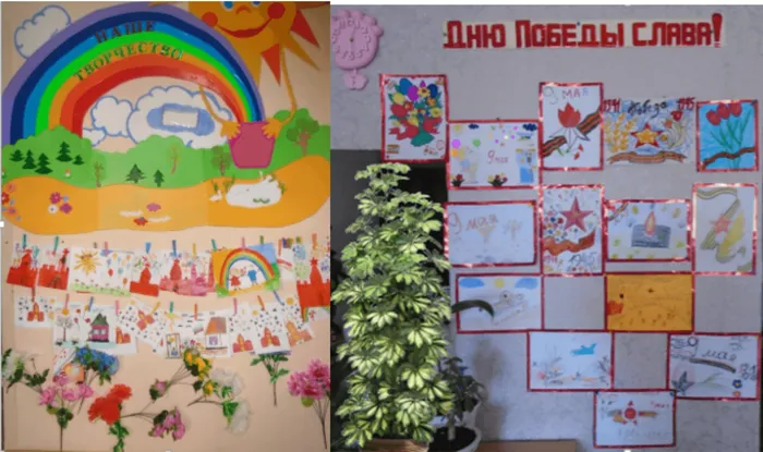 Выставка "Дети рисуют Победу!"