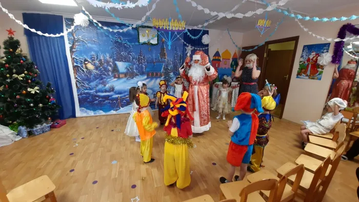 игра с Дедушкой Морозом