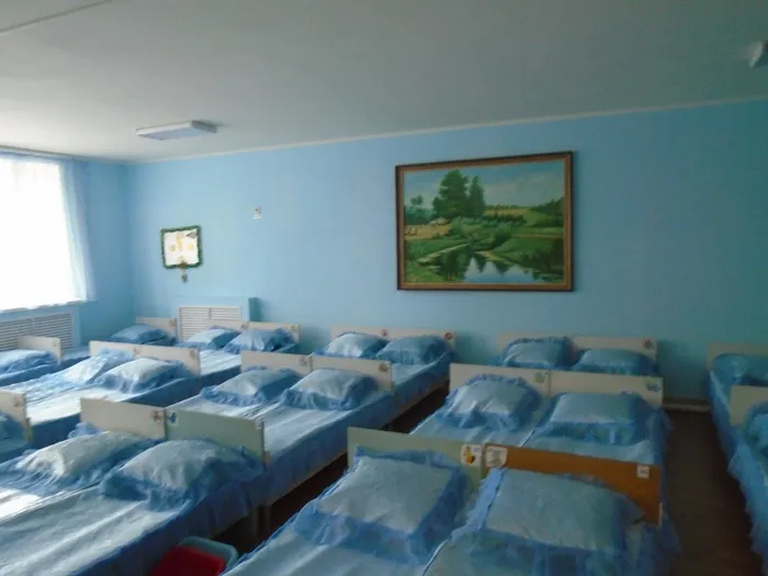 Спальня подготовительной группы